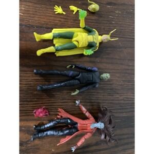 Marvel Legends Lot Of 3 Zombie Scarlett Witch, Talos, And Old‎ Man Loki